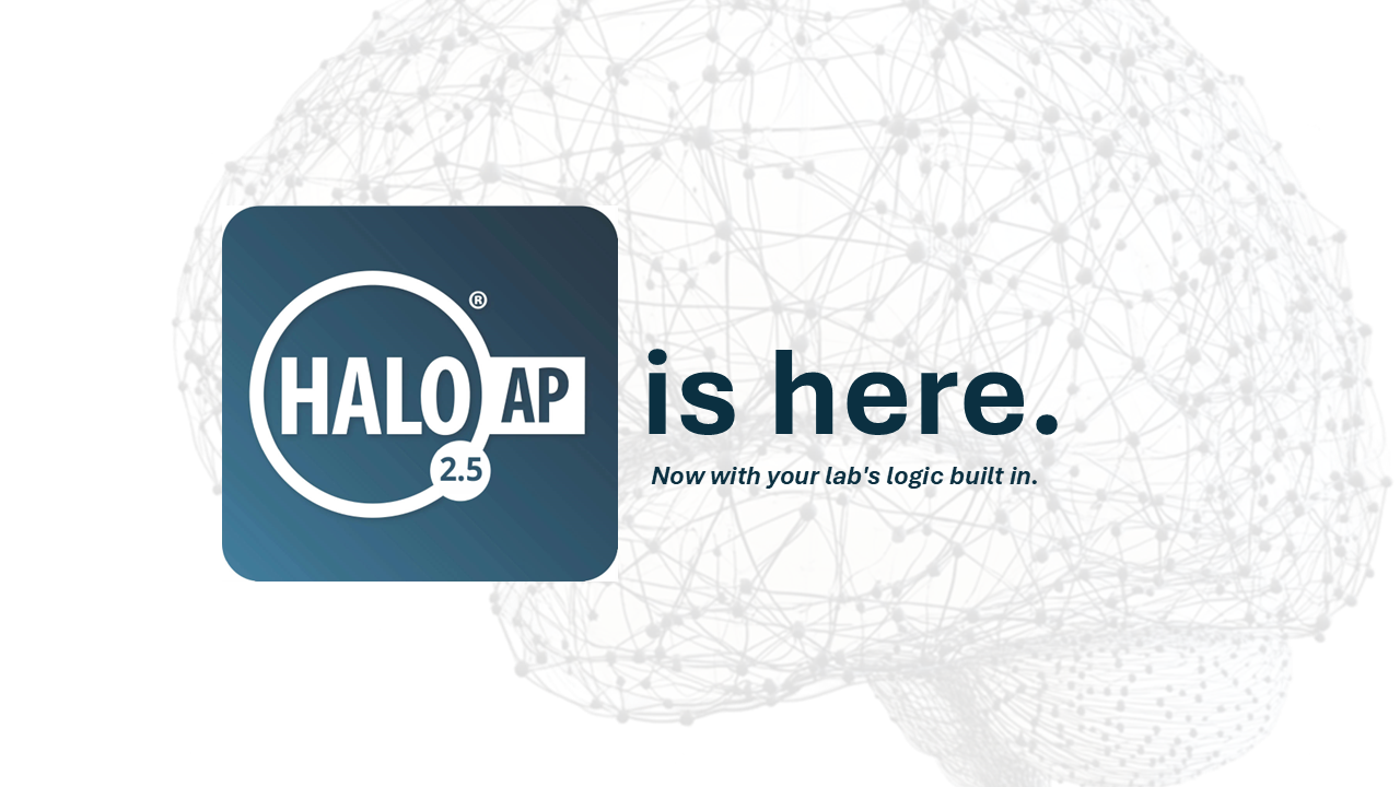 The latest HALO AP® update is a transformative new version that introduces intelligent workflow orchestration, traceability, and multi-site collaboration to support modern diagnostic environments.